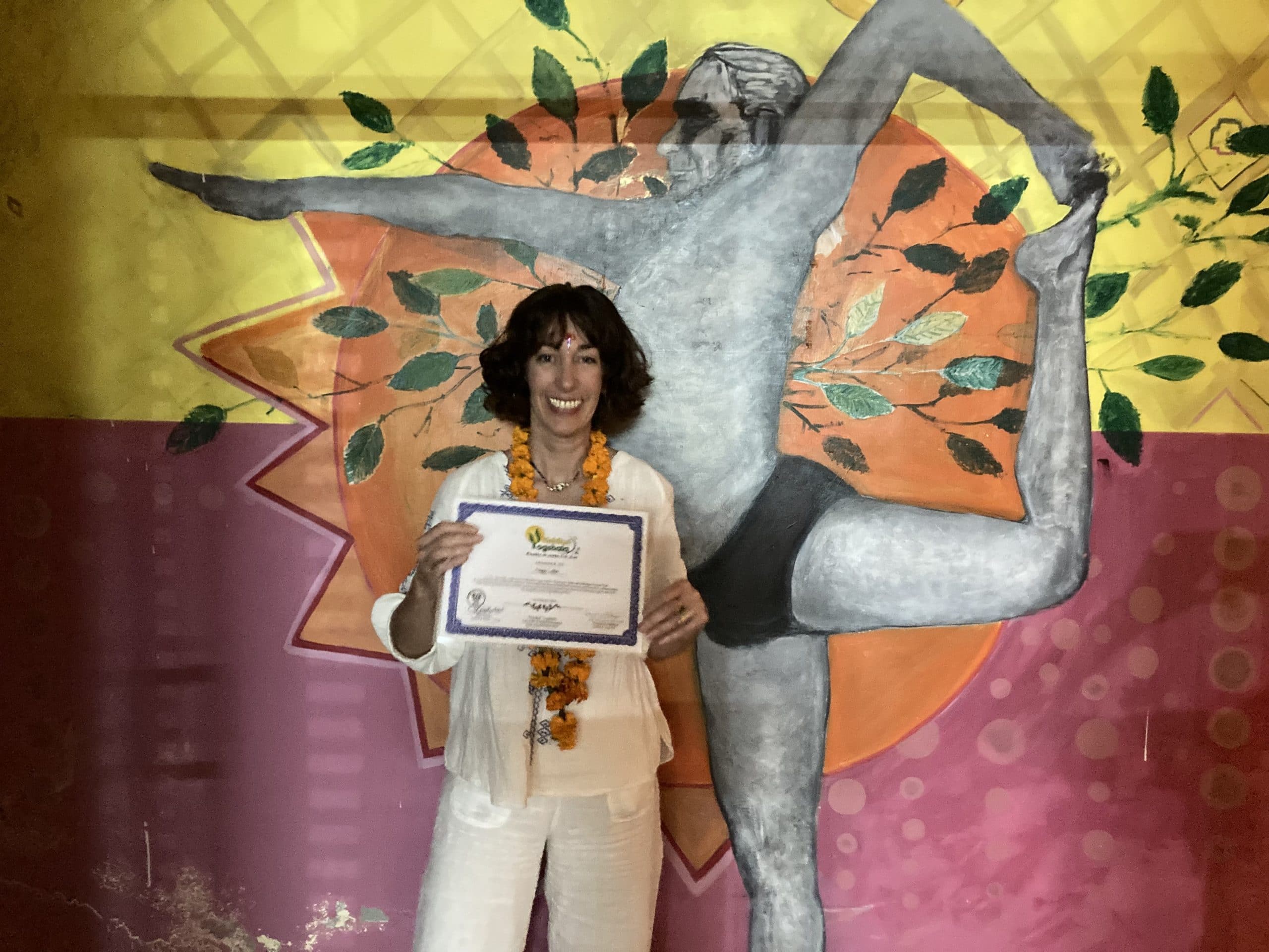Peggy, professeur certifiée Yoga Alliance, Rishikesh Inde