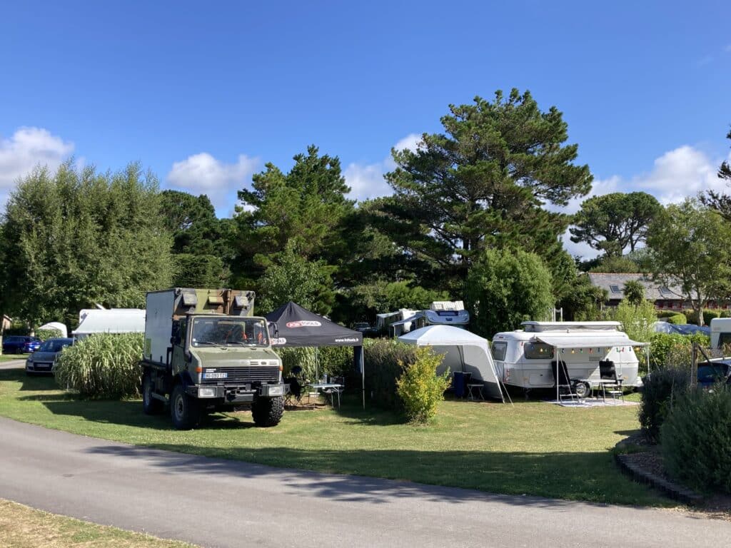 camping nature à le pouldu